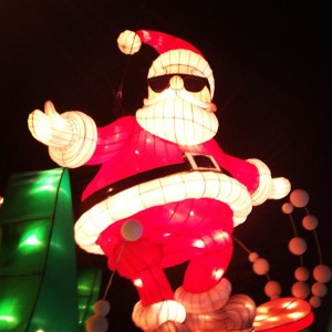 santa at kalightoscope