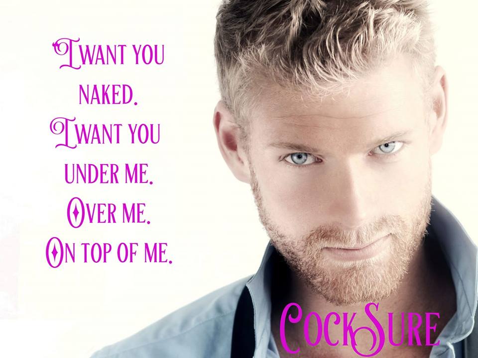 cocksure graphic - fake engagement romance