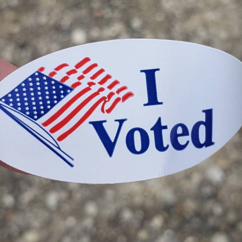 Go VOTE - I voted sticker