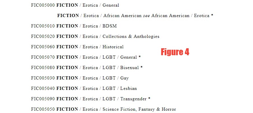 erotica codes