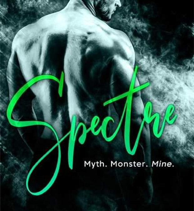 SPECTRE - ASSASSIN ROMANCE - COVER, attractive guy, facing away, shirtless. Dark background