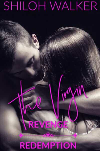 The Virgin Book cover, sepia toned image of a couple embracing, the man behind the woman with his arms around her as she looks at him over her shoulder.